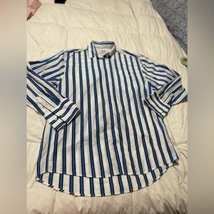 M.S.G.M.
Striped silk shirt